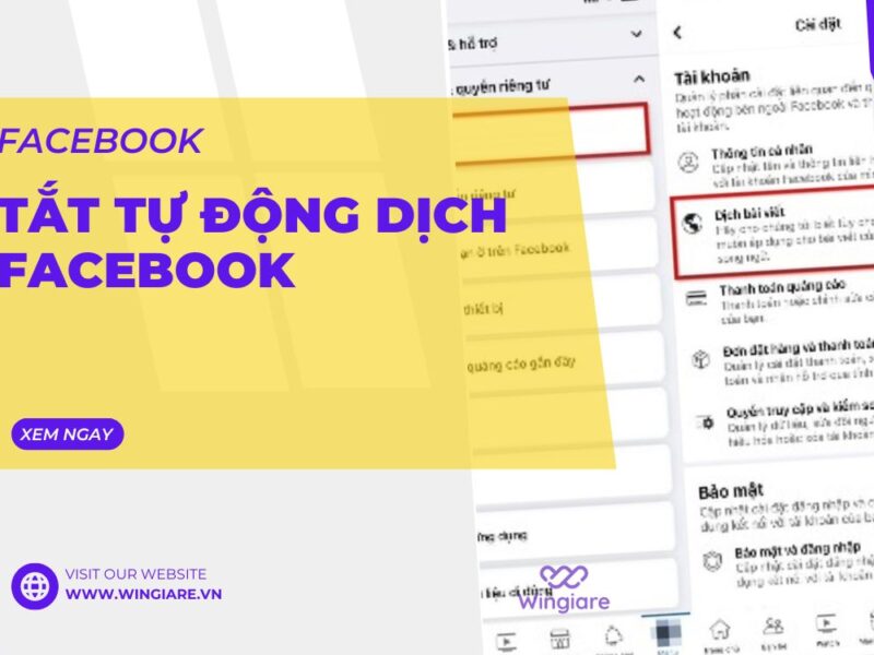 Hướng Dẫn Tắt Tính Năng Tự Động Dịch Trên Facebook