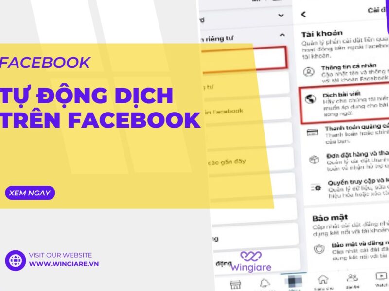 Hướng Dẫn Sử Dụng Tính Năng Tự Động Dịch Trên Facebook Hiệu Quả