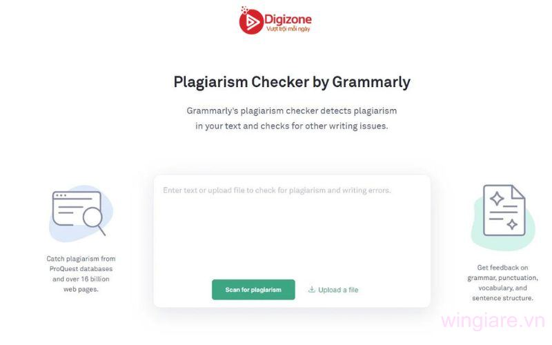 Trình soạn thảo Grammarly