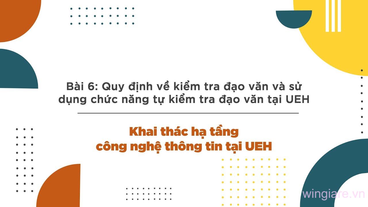 Quy trình kiểm tra chất lượng