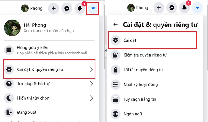 Lưu mật khẩu trên Facebook