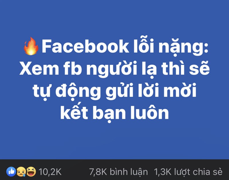 Ngăn chặn Facebook tự động theo dõi người lạ