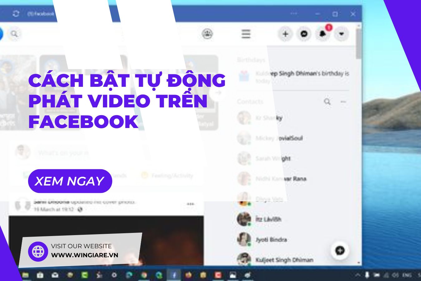 Cách Bật Tự Động Phát Video Trên Facebook: Hướng Dẫn Chi Tiết Từ A Đến Z