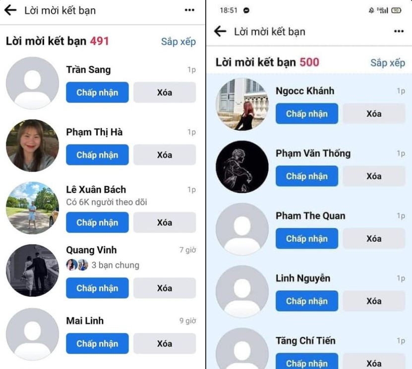 Lỗi hệ thống trên Facebook gây tự động kết bạn