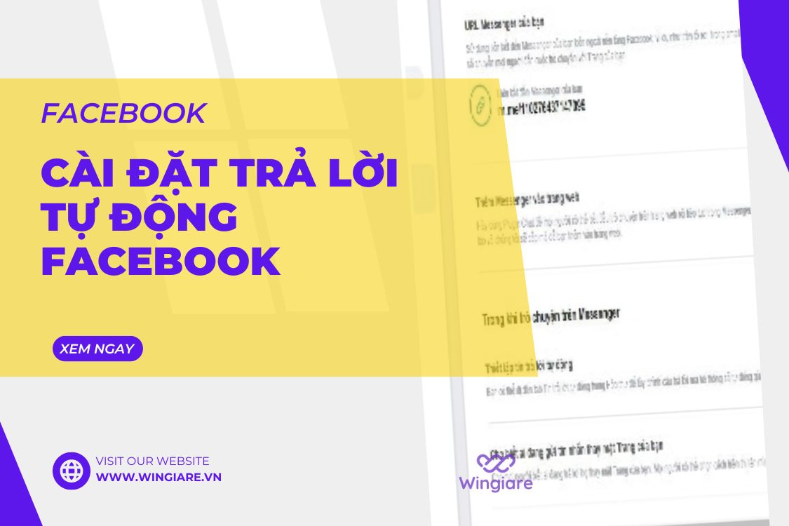 Hướng Dẫn Cài Đặt Trả Lời Tự Động Trên Facebook Đơn Giản Và Hiệu Quả