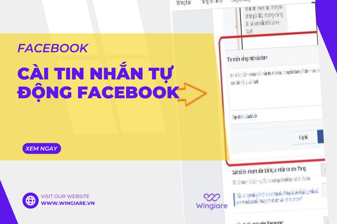 Hướng Dẫn Cài Đặt Tin Nhắn Tự Động Trên Facebook Hiệu Quả