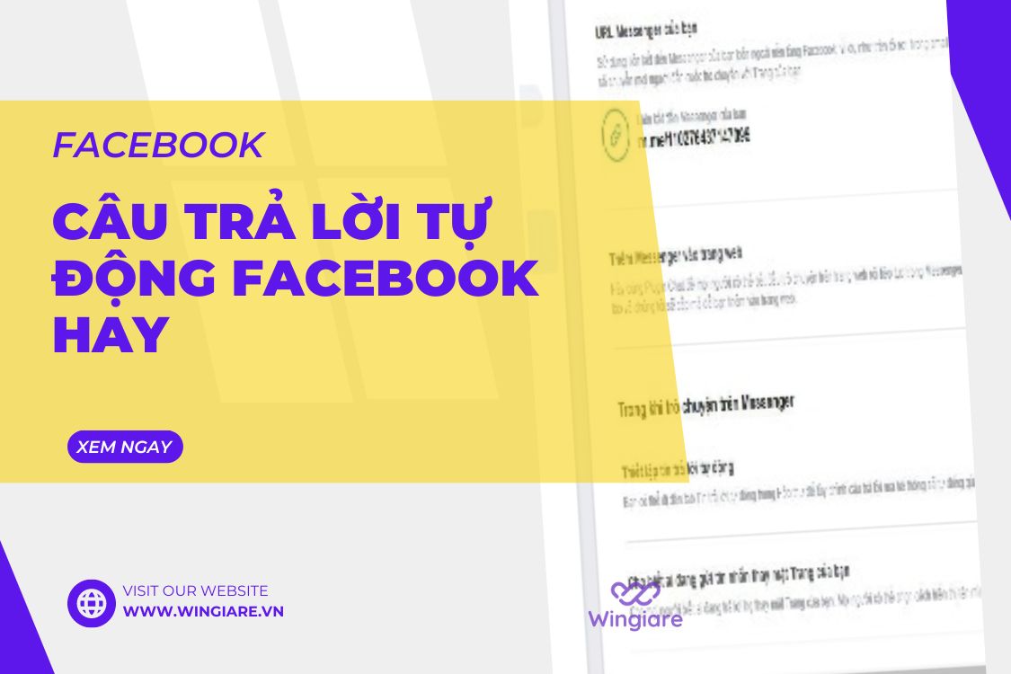 Cách Thiết Lập Câu Trả Lời Tự Động Facebook Để Tăng Tương Tác Hiệu Quả