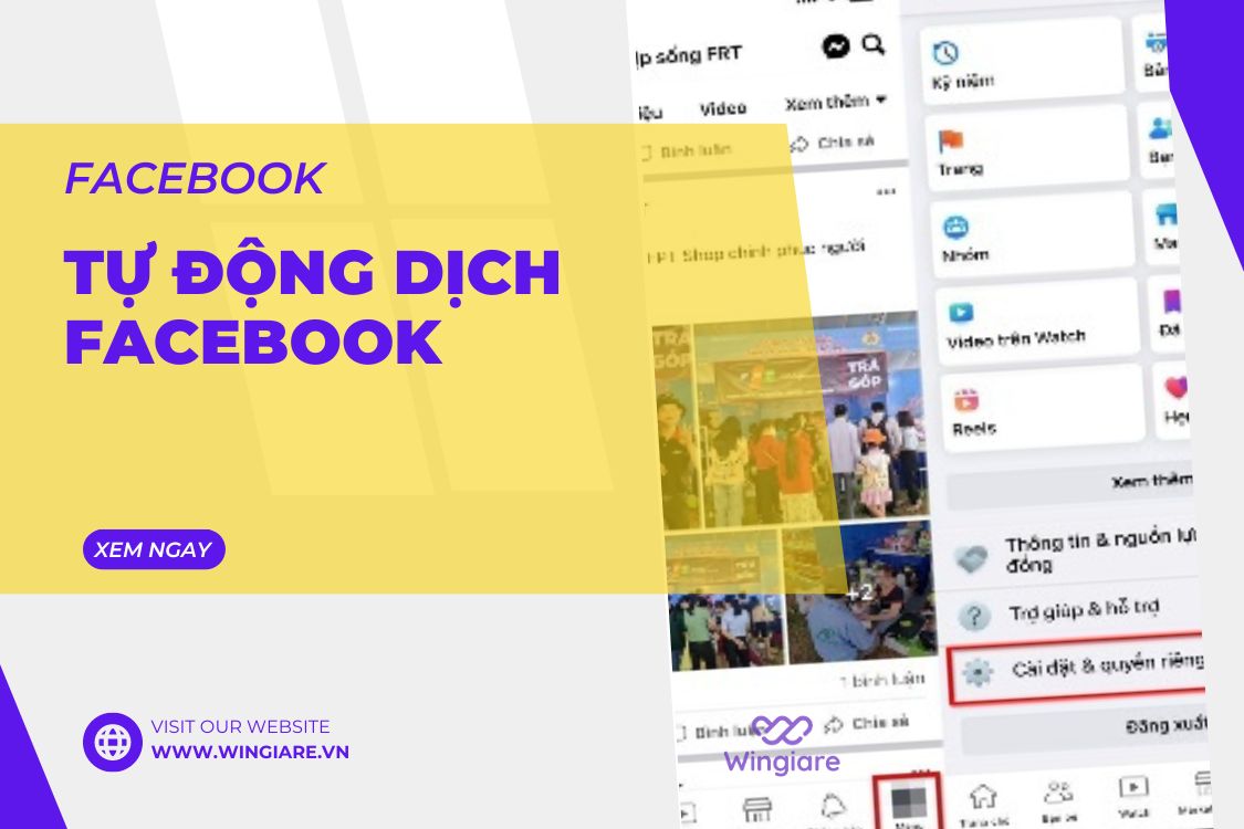 Cách Cài Đặt Và Sử Dụng Tính Năng Tự Động Dịch Trên Facebook