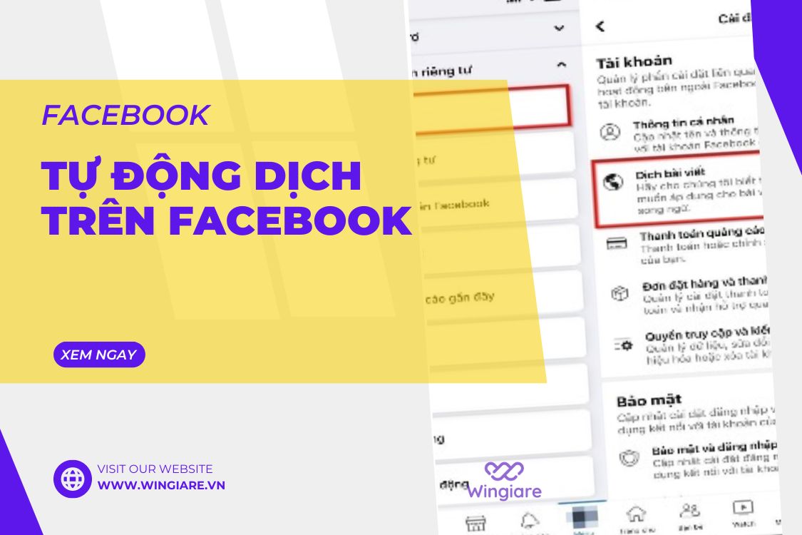 Hướng Dẫn Sử Dụng Tính Năng Tự Động Dịch Trên Facebook Hiệu Quả