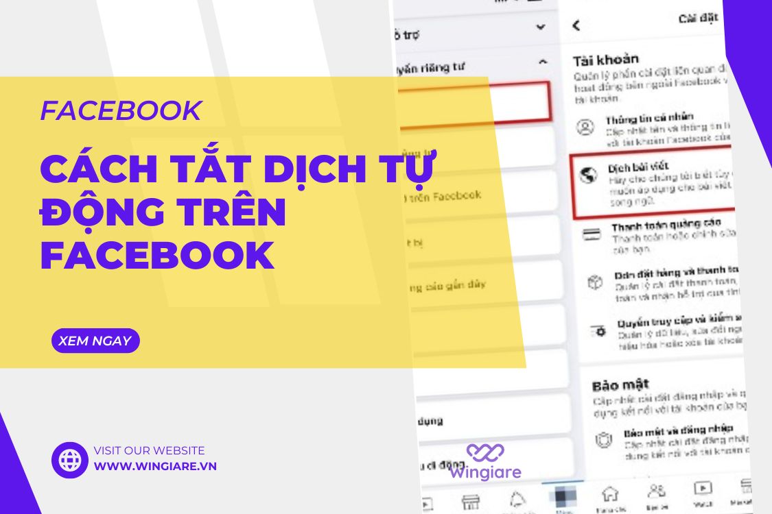 Cách Tắt Dịch Tự Động Trên Facebook: Hướng Dẫn Chi Tiết Từng Bước